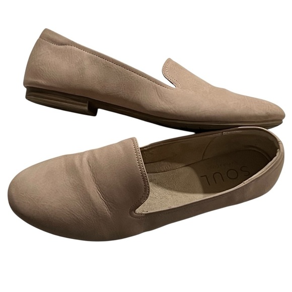 Soul Naturalizer Women’s 9.5 Alexis Nude Vegan Slip On Ballet Flat Boho Minimal - Picture 6 of 10